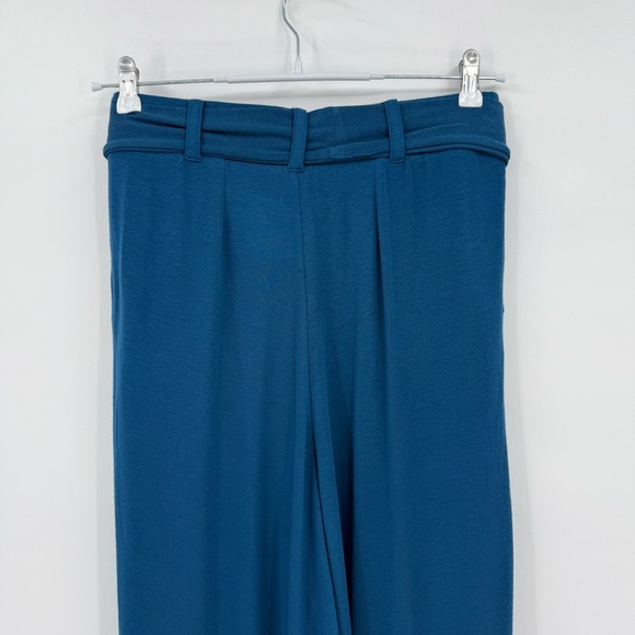Universal Standard TravelKnit Wide Leg Pants in Blue Teal Size XS or 10-12 - Picture 12 of 14